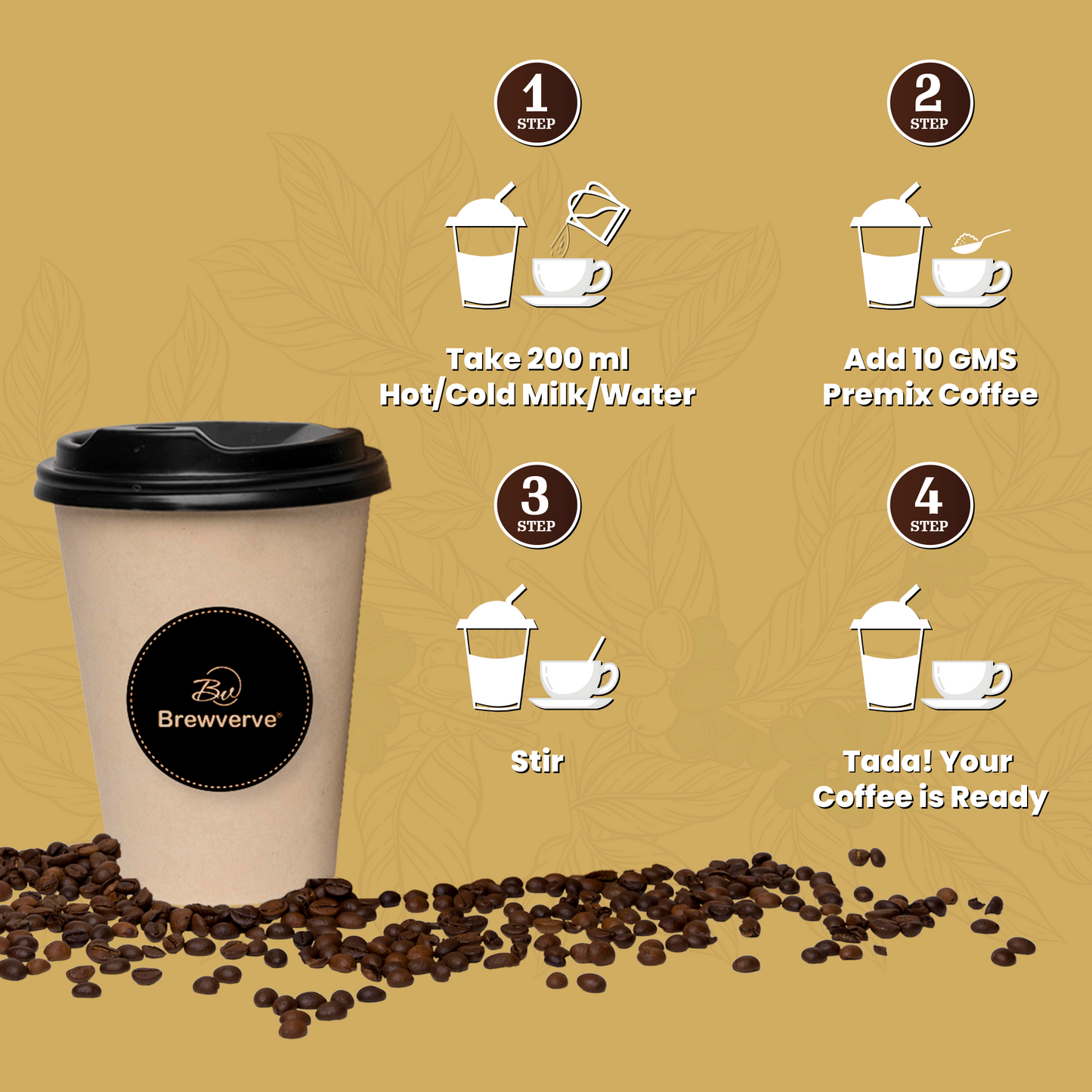Tequila coffee premix