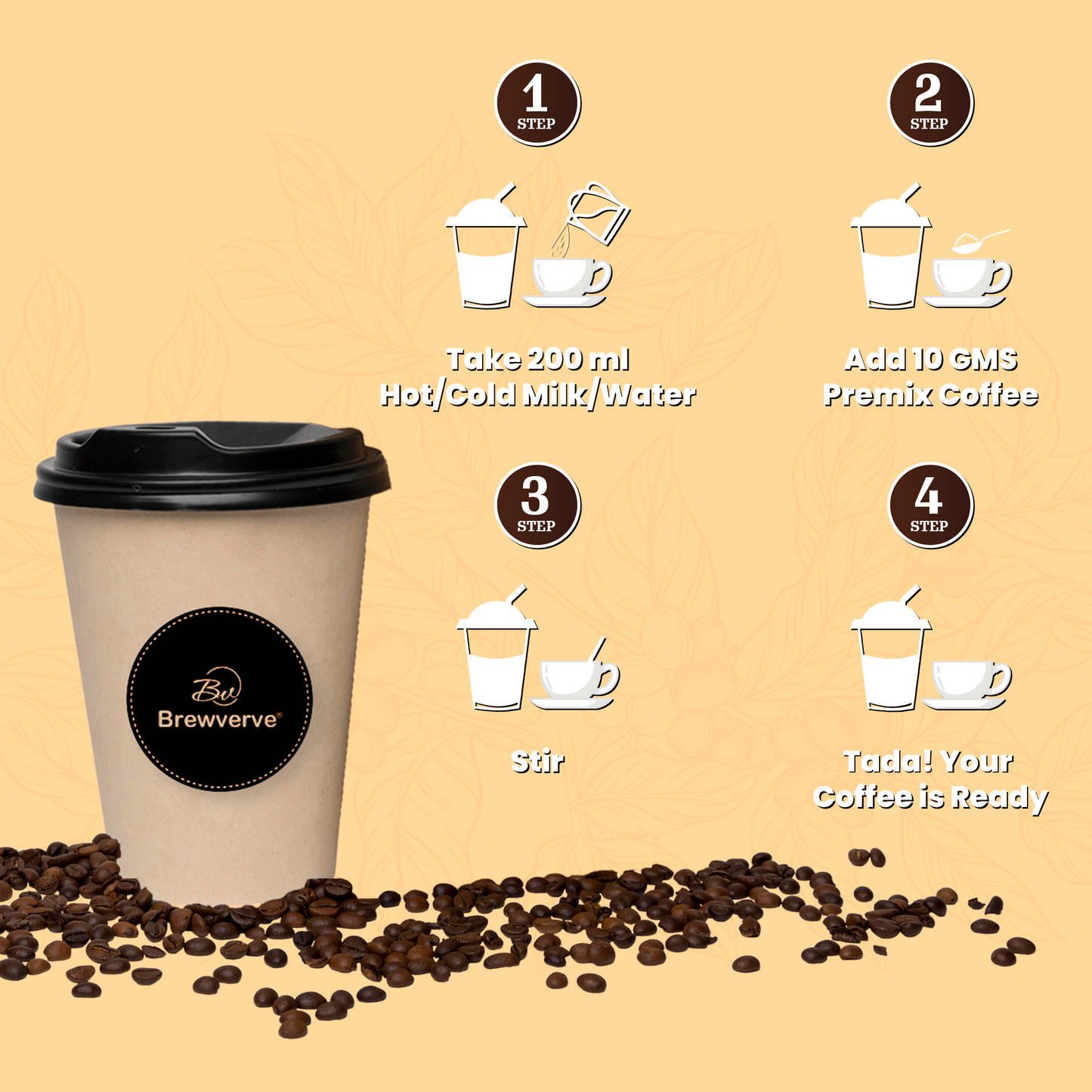 caramel coffee Premix