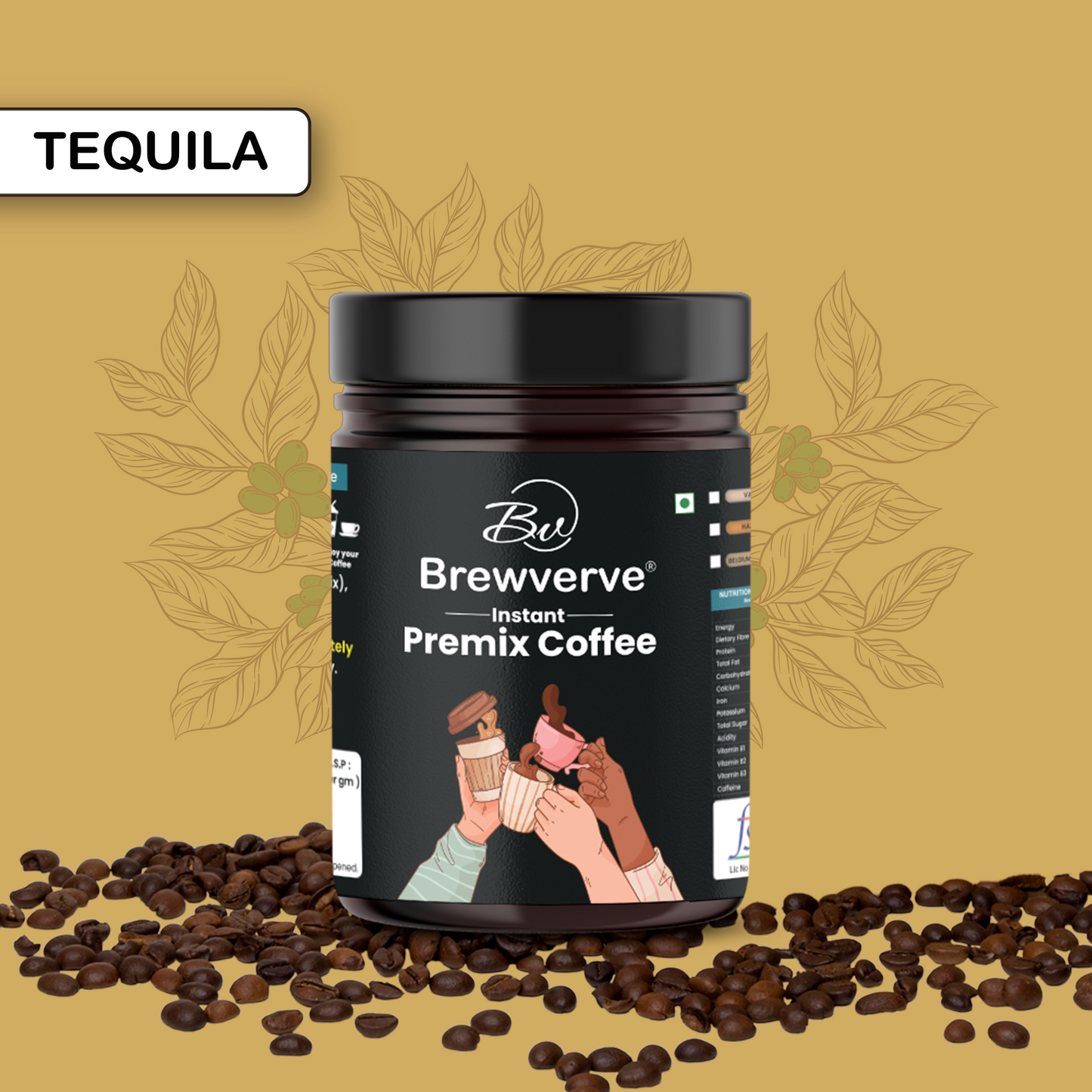 Tequila coffee premix