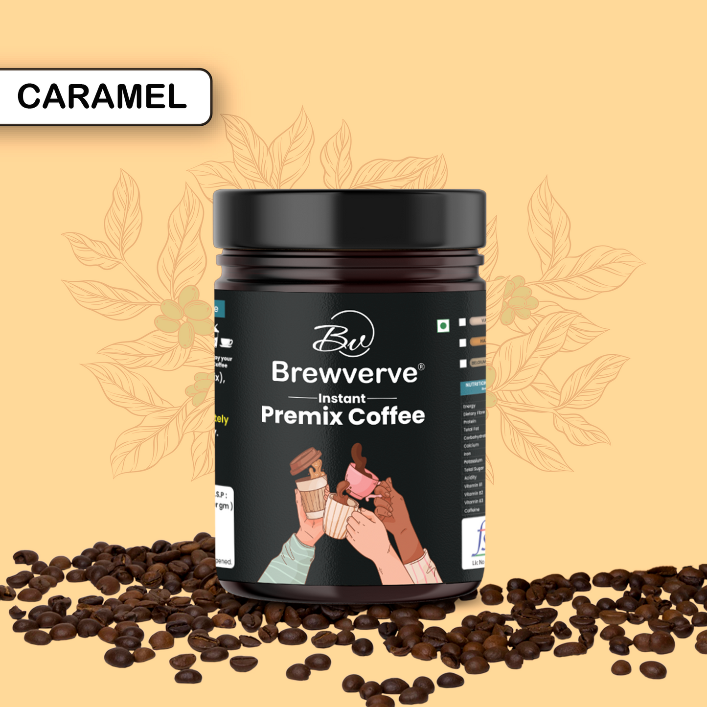caramel coffee Premix