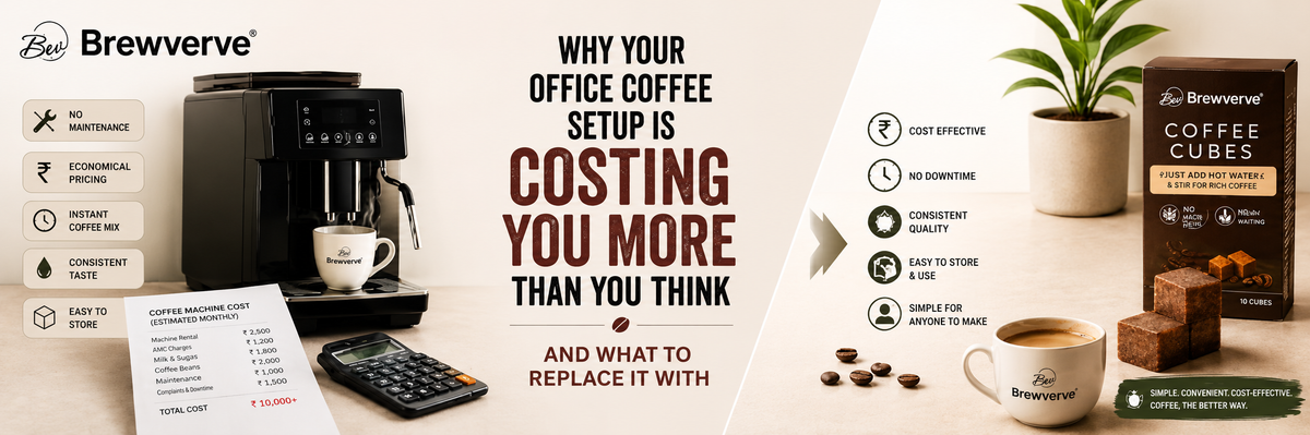 Why Your Office Coffee Setup Is Costing You More Than You Think, And What to Replace It With