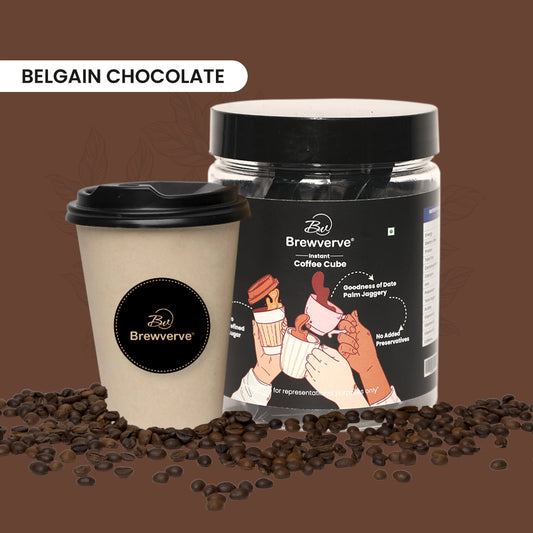 Brewverve Coffee Cube Belgain Chocolate