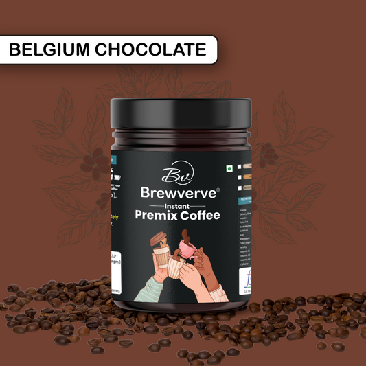 Brewverve Instant Premix Coffee Belgium Chocolate