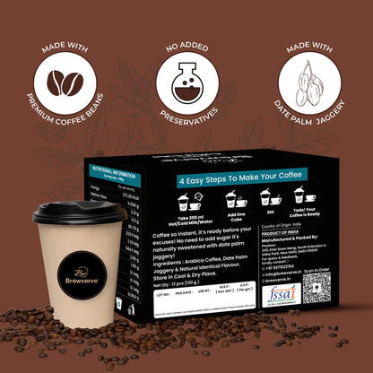 Belgium chocolate coffee cube