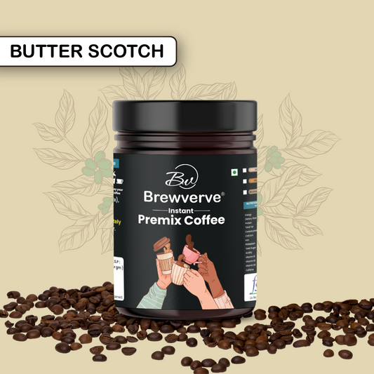 Butter scotch Coffee Premix