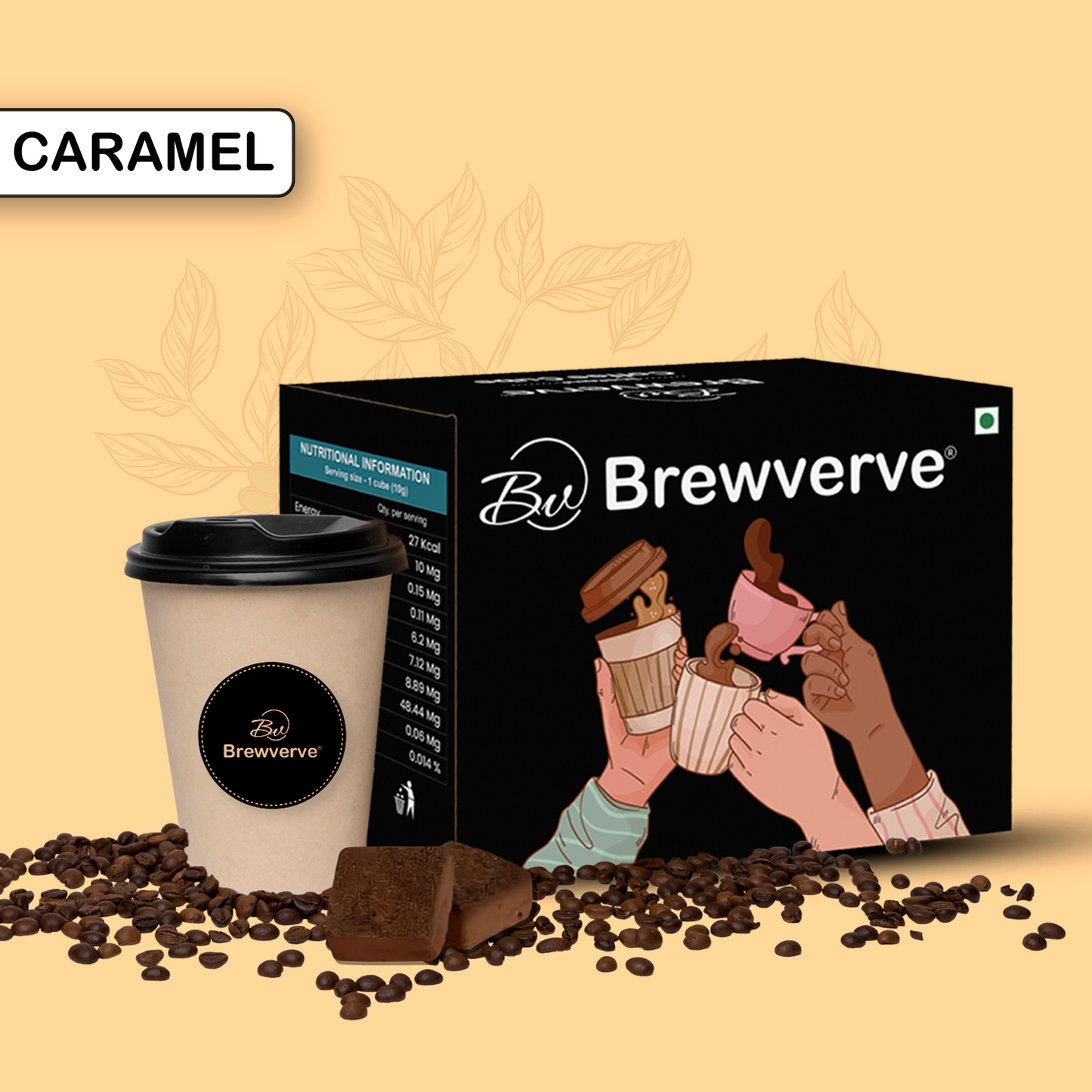 Brewverve Coffee Cube Caramel