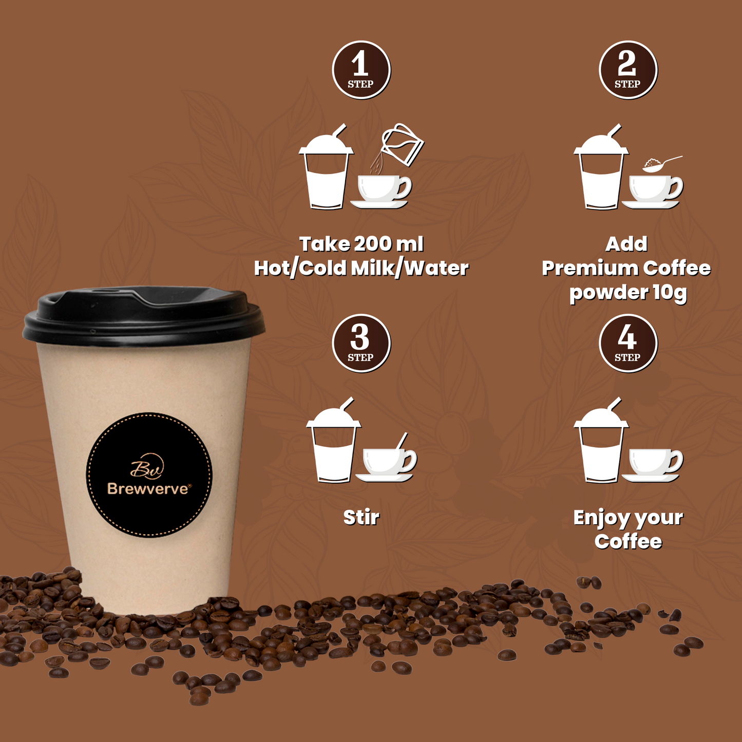 Brewverve Premium Coffee Chocolate