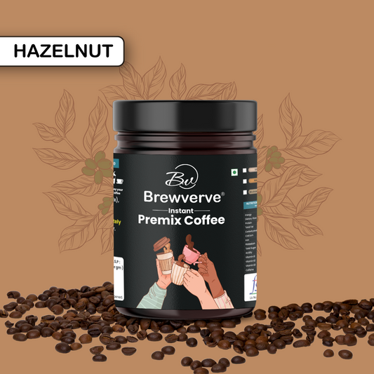 Brewverve Instant Premix Coffee Hazelnut