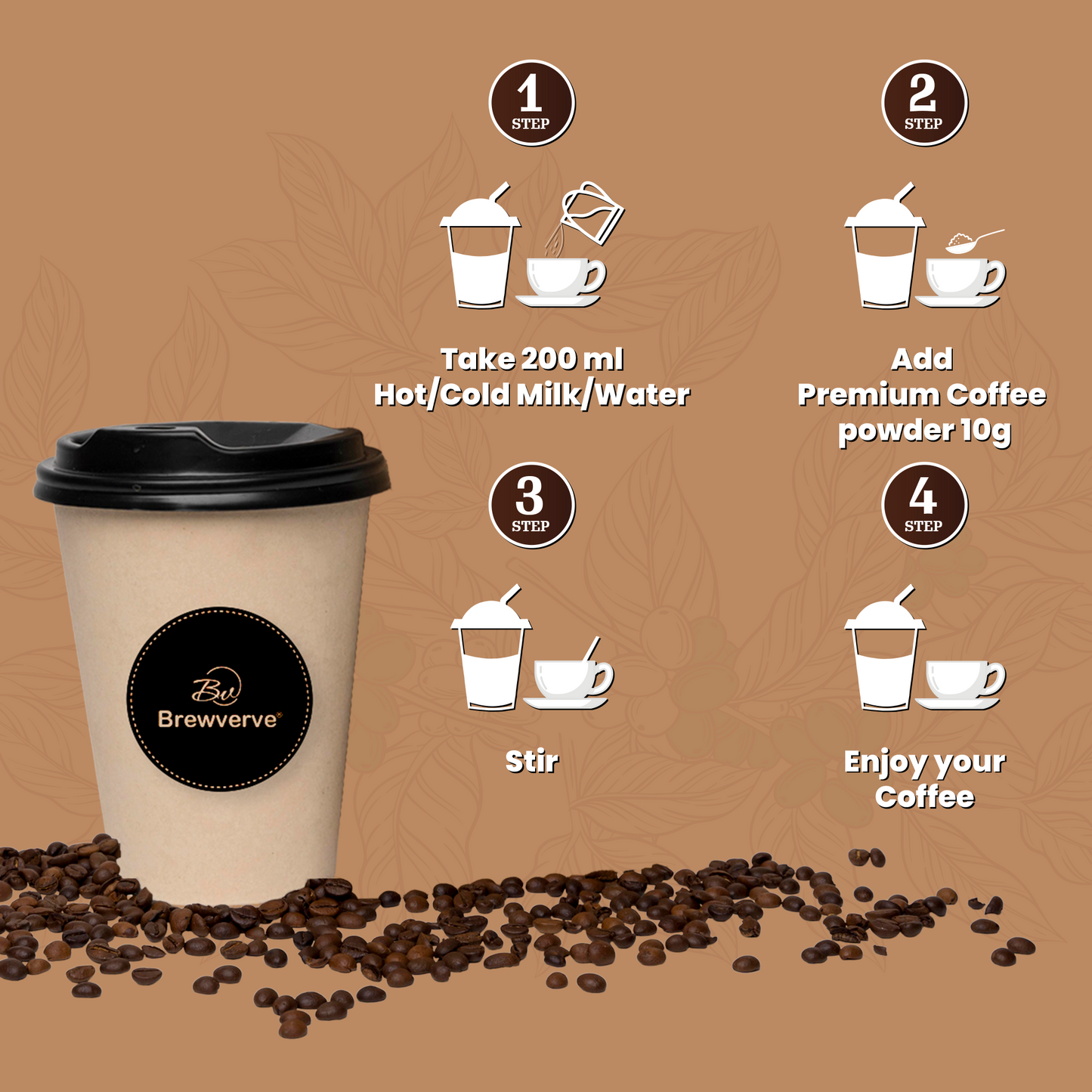 Brewverve Premium Coffee Hazelnut