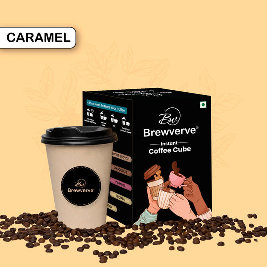 Caramel Coffee cube