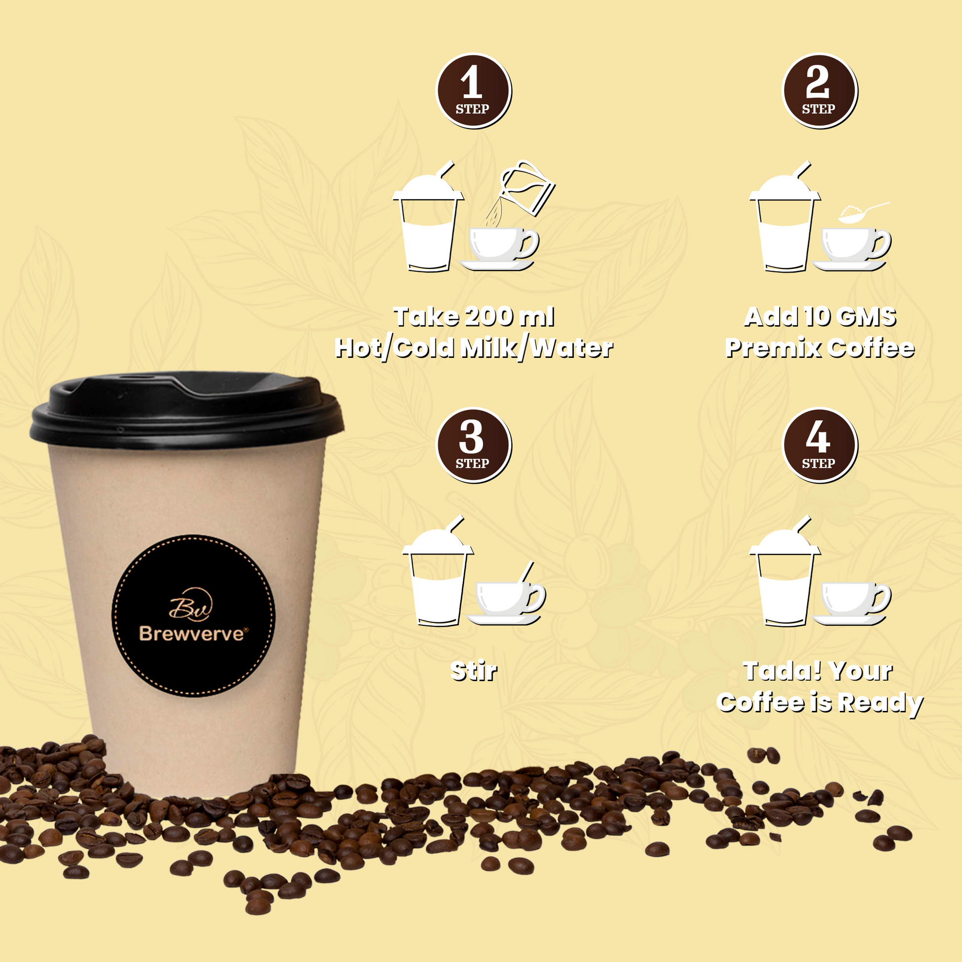 Vanilla Coffee Premix