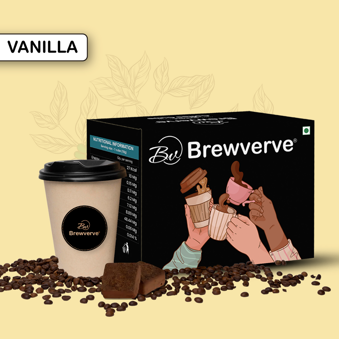 Brewverve Coffee Cube Vanilla