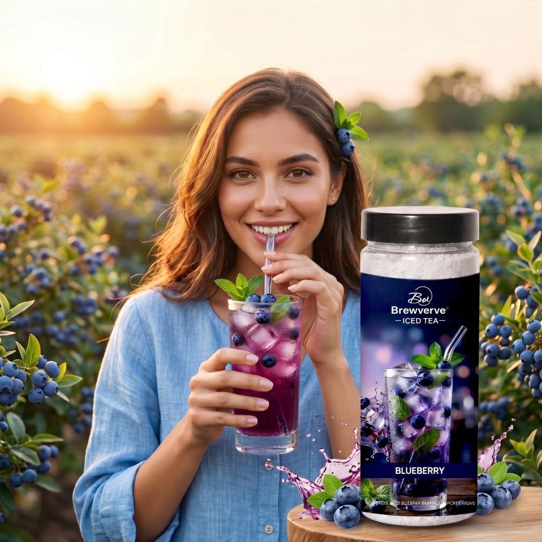 Blueberry Iced Tea