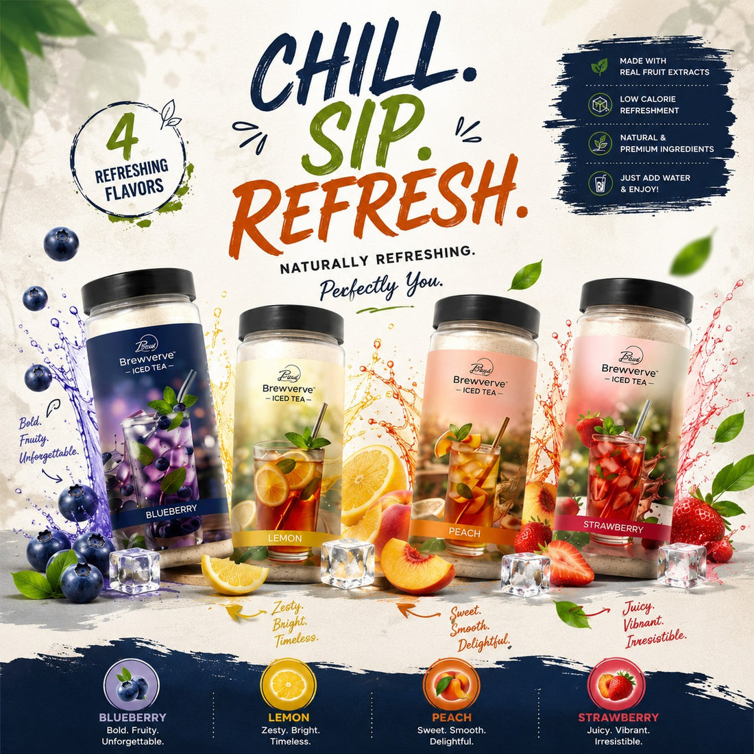 Build Your Own Ice Tea Combo Pack (Choose Any 4 Flavors)